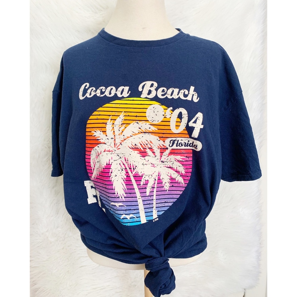 Cocoa Beach Florida graphic short sleeve shirt